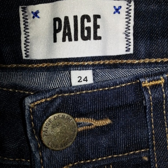 +++SOLD++++++PAIGE Verdugo Ultra Skinny Jeans Size - Picture 2 of 4